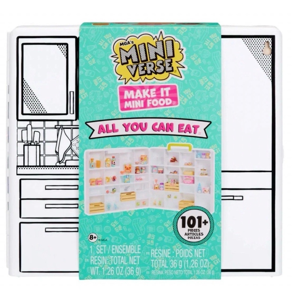 MGA's Mini Verse Make It Mini Food Playset - Multicolor